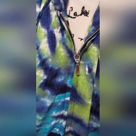 Chicos Zenergy Women’s Full Zip Jacket Multicolored Size 2 (Large) - Picture 4 of 16